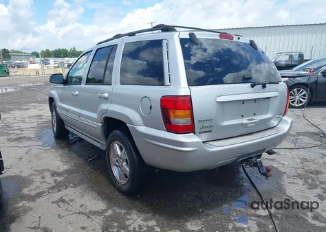 2004 Jeep Grand Cherokee Overland from USA, damaged, VIN 1J8GW68J84C366556